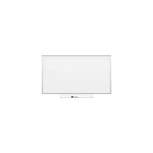 Quartet Silhouette Total Erase Board - 42" (3.5 ft) Width x 74" (6.2 ft) Height - White Melamine Surface - Rectangle - Assembly Required - 1 Each