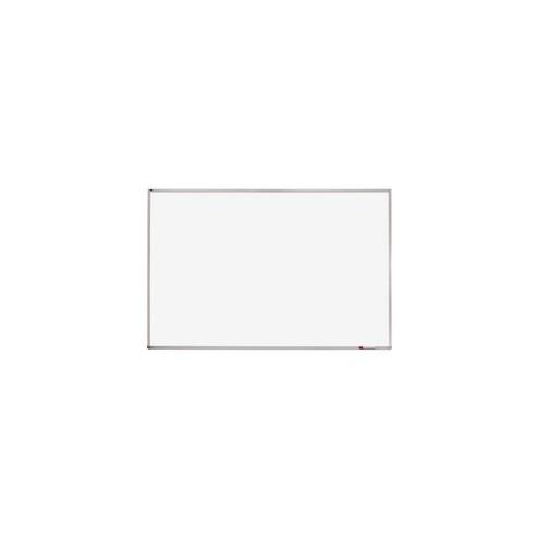 Quartet Whiteboard - 48" (4 ft) Width x 72" (6 ft) Height - White Melamine Surface - Silver Aluminum Frame - Horizontal - 1 / Each