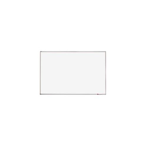 Quartet Whiteboard - 48" (4 ft) Width x 96" (8 ft) Height - White Melamine Surface - Silver Aluminum Frame - Horizontal - 1 / Each