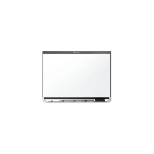 Quartet Prestige 2 Dry-Erase Board - 72" (6 ft) Width x 48" (4 ft) Height - White Porcelain Surface - Graphite Frame - Horizontal - 1 / Each - TAA Compliant