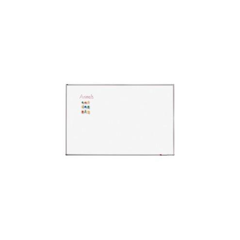 Quartet Porcelain Magenetic Whiteboard - 72" (6 ft) Width x 48" (4 ft) Height - White Porcelain Surface - Silver Aluminum Frame - Horizontal - 1 / Each