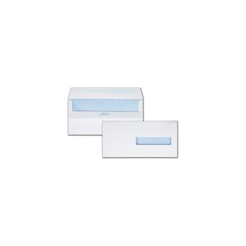 Quality Park Redi-Seal HCFA-1500 Claim Envelopes - Single Window - #10 1/2 - 4 1/2" Width x 9 1/2" Length - 24 lb - Self-sealing - Wove - 500 / Box - White