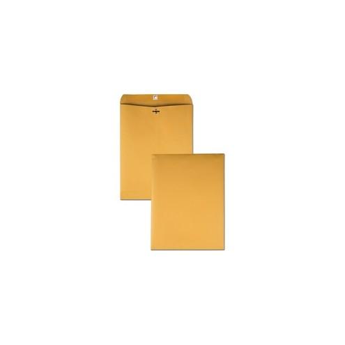 Quality Park Clasp Envelopes with Dispenser - Clasp - #97 - 10" Width x 13" Length - 28 lb - Clasp - 250 / Box - Kraft