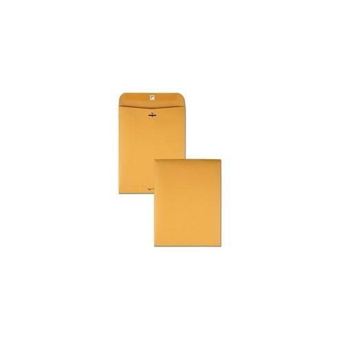 Quality Park Extra Heavy-duty Kraft Clasp Envelopes - Clasp - 8 3/4" Width x 11 1/2" Length - 32 lb - Gummed - Kraft - 100 / Box - Cameo