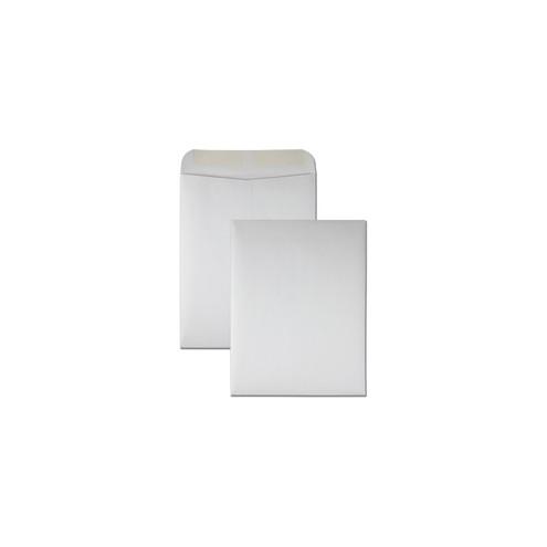 Quality Park Catalog Envelopes - Catalog - 10" Width x 13" Length - Gummed Flap - 250 / Box - Gray