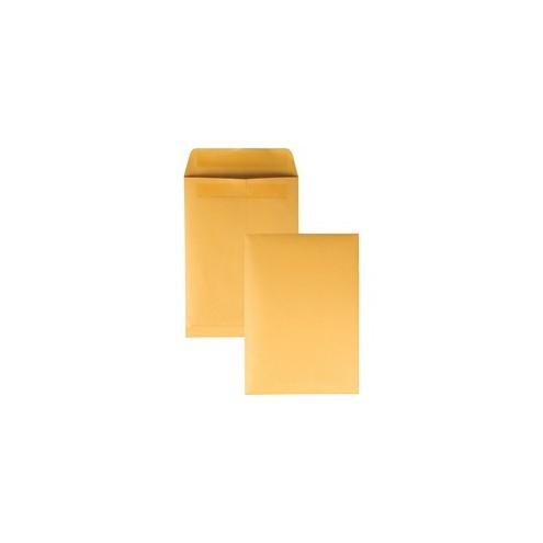 Quality Park Redi-Seal Kraft Catalog Envelopes - Catalog - #6 - 7 1/2" Width x 10 1/2" Length - 28 lb - Self-sealing - Kraft - 250 / Box - Kraft