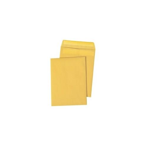 Quality Park Redi-Seal Kraft Catalog Envelopes - Catalog - #10 1/2 - 9" Width x 12" Length - 28 lb - Self-sealing - Kraft - 250 / Box - Kraft