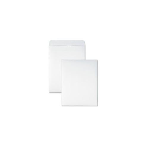 Quality Park Redi-Seal White Catalog Envelopes - Catalog - #13 1/2 - 10" Width x 13" Length - 28 lb - Self-sealing - 100 / Box - White