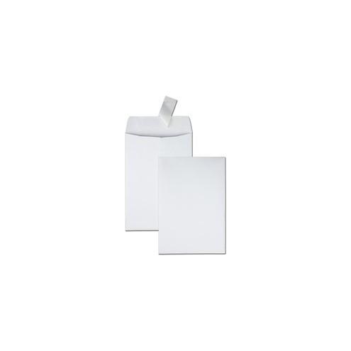 Quality Park Redi-Strip Catalog Envelopes - Catalog - 6 1/2" Width x 9 1/2" Length - 28 lb - Peel & Seal - Wove - 100 / Box - White