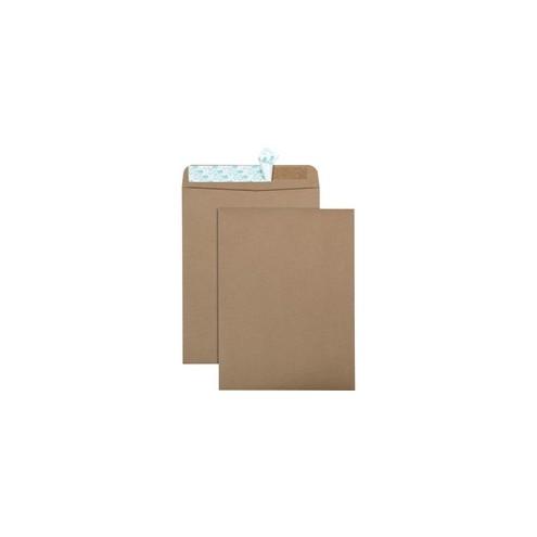 Quality Park Eco-friendly Redi-Strip Catalog Envelopes - Catalog - 9" Width x 12" Length - Peel & Seal - 100 / Box - Kraft