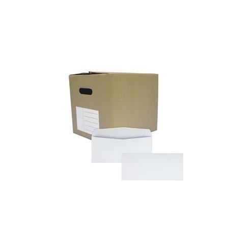 Quality Park No. 10 24lb Business Envelopes - Business - #10 - 4 1/8" Width x 9 1/2" Length - 24 lb - Gummed - Wove - 1000 / Box - White