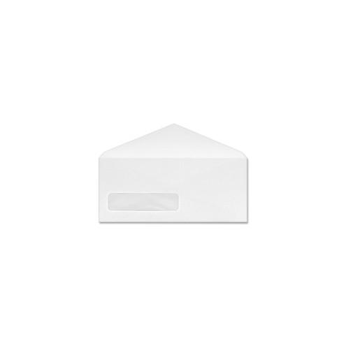 Columbian No. 9 Poly-Klear Window Envelopes - Single Window - #9 - 3 53/64" Width x 8 53/64" Length - 24 lb - Wove - 500 / Box - White