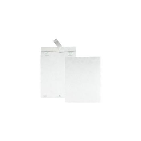 Quality Park Flap-Stik Open-end Envelopes - Catalog - #13 1/2 - 10" Width x 13" Length - 14 lb - Peel & Seal - Tyvek - 100 / Box - White