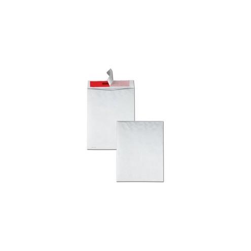 Quality Park Tyvek Tamper Indicating Envelopes - Security - 10" Width x 13" Length - 14 lb - Peel & Seal - Tyvek - 100 / Box - White