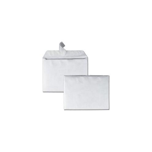 Quality Park Tyvek Plain Booklet Envelopes - Catalog - #9 1/2 - 9" Width x 12" Length - 14 lb - Self-sealing - Tyvek - 100 / Box - White