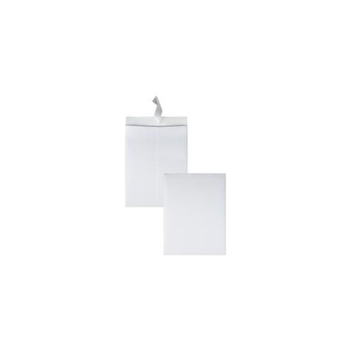 Quality Park Survivor Ship-Lite Plain Envelopes - Catalog - 10" Width x 13" Length - 25 lb - Self-sealing - 100 / Box - White