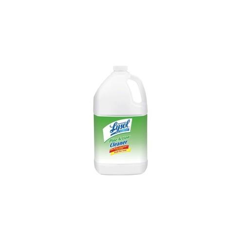 Lysol Disinfectant Pine Action Cleaner - Concentrate Liquid - 128 fl oz (4 quart) - Pine Scent - 4 / Carton