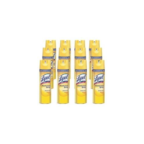 Professional Lysol Original Disinfectant Spray - Aerosol - 19 fl oz (0.6 quart) - Original Scent - 12 / Carton