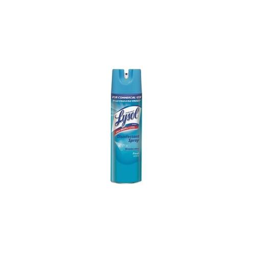 Professional Lysol Fresh Disinfectant Spray - Aerosol - 19 fl oz (0.6 quart) - Fresh Scent - 12 / Carton