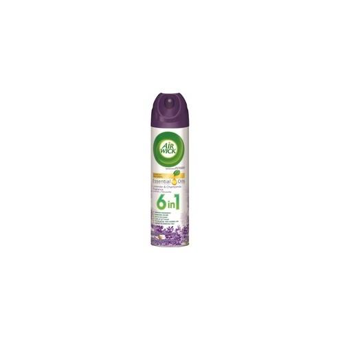 Air Wick Lavender Air Freshener - Aerosol - 8 fl oz (0.3 quart) - Lavender, Chamomile - 12 / Carton