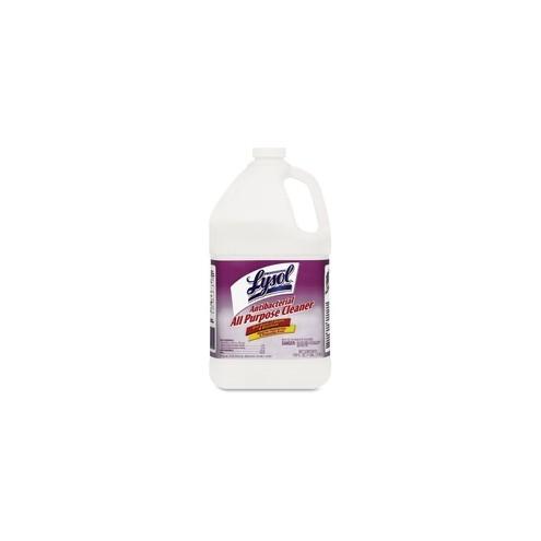 Lysol Antibacterial All-Purpose Cleaner - Concentrate Liquid - 128 fl oz (4 quart) - 4 / Carton - Clear, Green