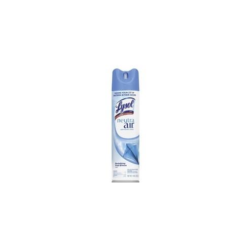 Lysol Neutra Air Spray - Spray - 10 fl oz (0.3 quart) - Revitalizing Fresh Breeze - 12 / Carton