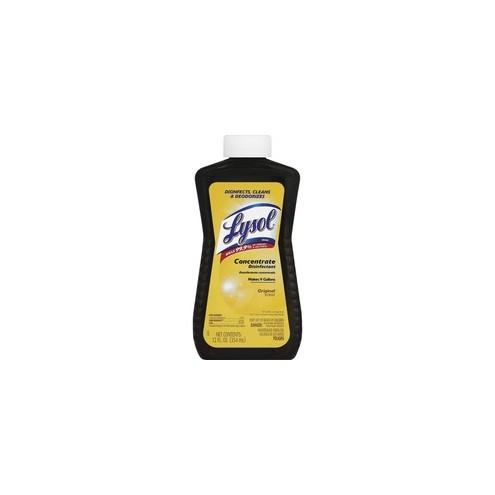 Lysol Lysol Concentrate Disinfectant - Concentrate - 12 fl oz (0.4 quart) - 1 Each - Red