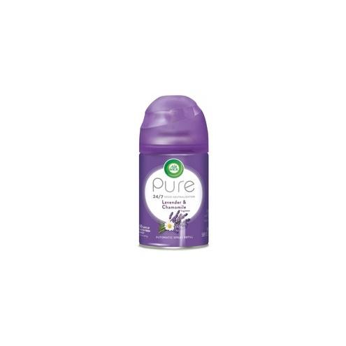 Air Wick Freshmatic Dispenser Refill Lavender Spray - Aerosol - 5.9 fl oz (0.2 quart) - 6.17 oz - Lavender, Chamomile - 60 Day - 6 / Carton