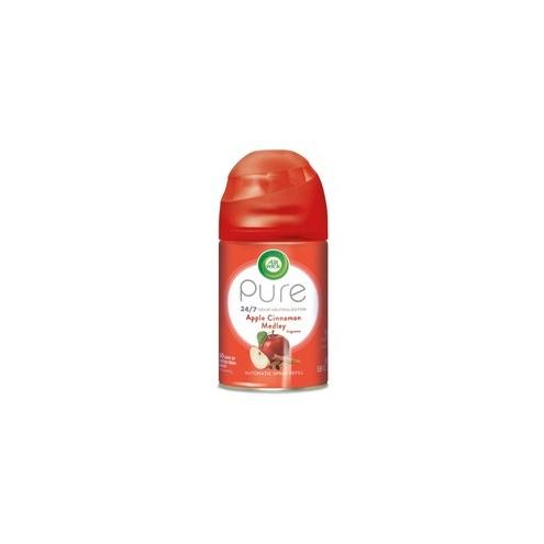 Air Wick Freshmatic Refill Apple/Cinnamon Spray - Spray - 6.17 oz - Apple, Cinnamon - 60 Day - 6 / Carton