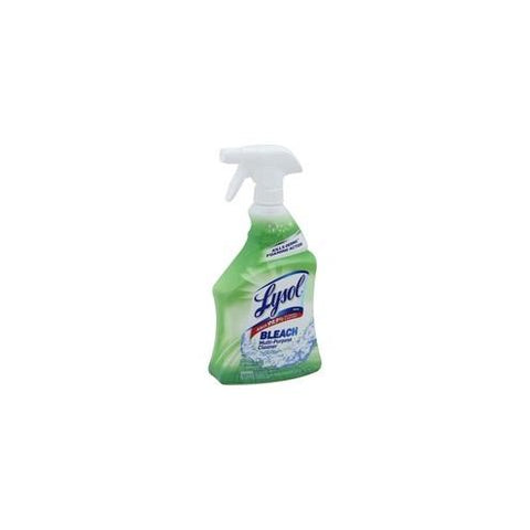 Lysol All-purpose Cleaner with bleach - Spray - 32 fl oz (1 quart) - 1 Each - White
