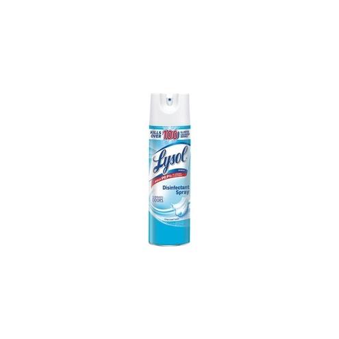 Lysol Crisp Linen Disinfectant - Spray - 19 fl oz (0.6 quart) - Crisp Linen Scent - 1 Each - Clear