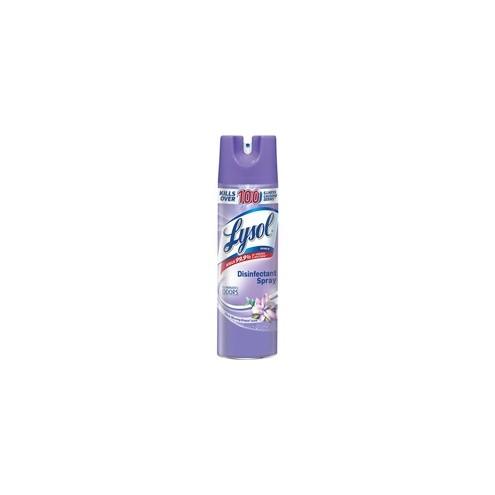 Lysol Breeze Disinfectant Spray - Aerosol - 19 fl oz (0.6 quart) - Early Morning Breeze Scent - 1 Each - Clear