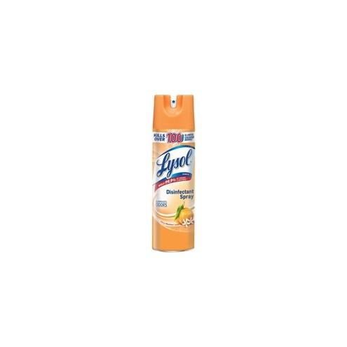 Lysol Citrus Disinfectant Spray - Aerosol - 19 fl oz (0.6 quart) - Citrus Meadow Scent - 1 Each - Clear