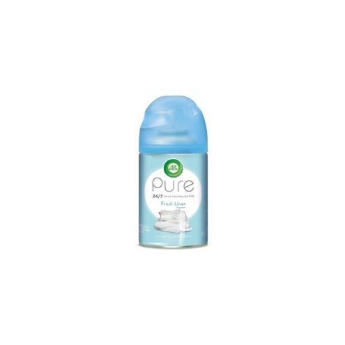 Air Wick Freshmatic Ultra Automatic Spray Refills with Essential Oils - Spray - 6.17 oz - Fresh Linen - 60 Day - 6 / Carton