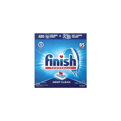 Finish Deep Clean Dishwasher Pod - Block - 340 / Carton - Red, White, Blue