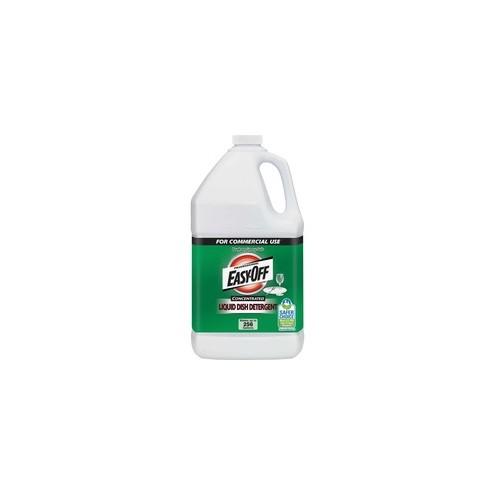 Easy-Off EasyOff Liquid Dish Detergent - Liquid - 128 fl oz (4 quart) - Bottle - 1 / Each - Blue