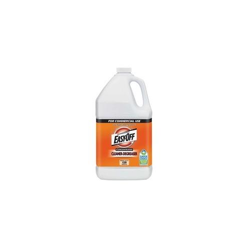 Easy-Off Professional Concentrated Cleaner-Degreaser - Concentrate Liquid - 128 fl oz (4 quart) - 1 Each - Green