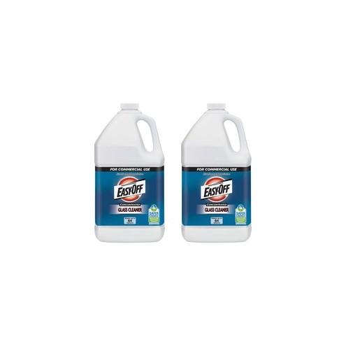 Easy-Off Concentrated Glass Cleaner - Concentrate Liquid - 128 fl oz (4 quart) - 2 / Carton - Dark Blue