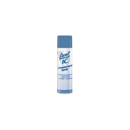 Lysol I.C. Disinfectant Spray - Aerosol - 19 fl oz (0.6 quart) - 12 / Carton - Clear