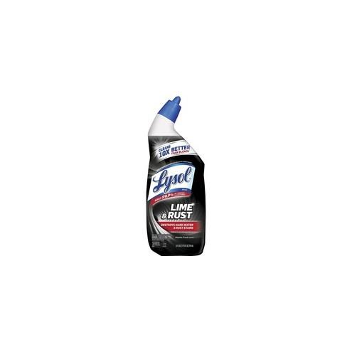 Lysol Lime/Rust Toilet Bowl Cleaner - Liquid - 24 fl oz (0.8 quart) - 1 Each - Blue