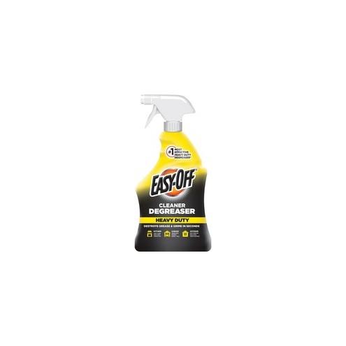 Easy-Off Cleaner Degreaser - Ready-To-Use Spray - 32 fl oz (1 quart) - 6 / Carton - Clear