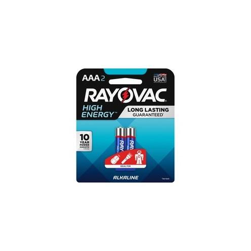 Rayovac Alkaline AAA Batteries - For Multipurpose - AAA - Alkaline - 48 / Carton