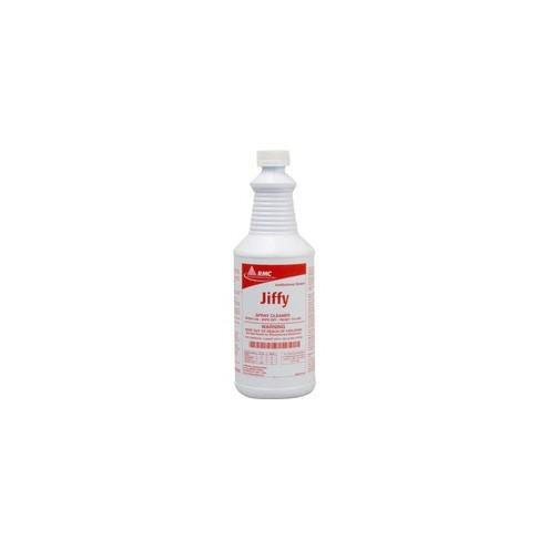RMC Jiffy Spray Cleaner - Ready-To-Use Spray - 32 fl oz (1 quart) - 12 / Carton - Yellow