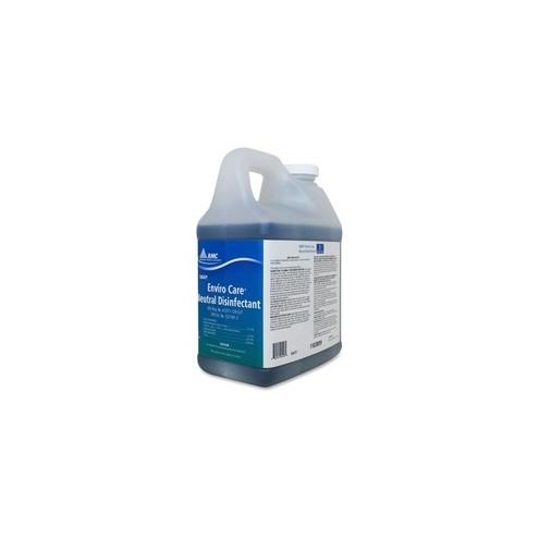 RMC Enviro Care Disinfect Cleaner - Concentrate - 64 fl oz (2 quart) - Neutral Scent - 4 / Carton - Blue