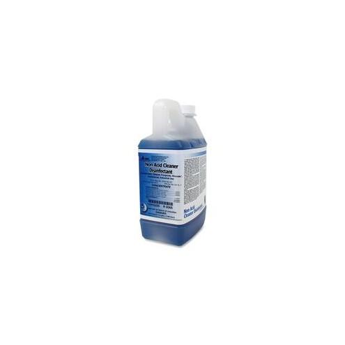 RMC Non Acid Cleaner Disinfectant - Liquid - 64 fl oz (2 quart) - 4 / Carton - Blue
