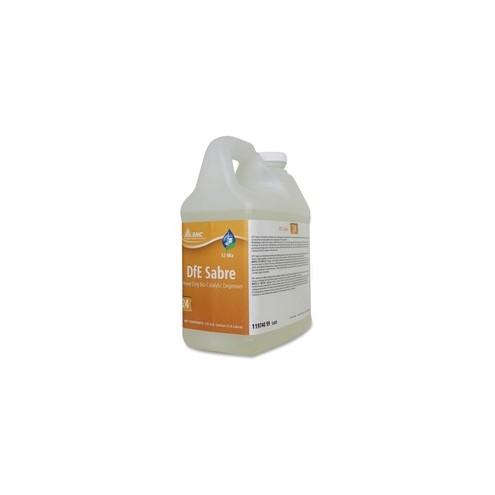 RMC DfE Sabre Bio-catalytic Degreasr - Concentrate Liquid - 64.2 fl oz (2 quart) - 4 / Carton - White