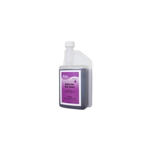 RMC Enviro Care Glass Cleaner - Concentrate - 32 fl oz (1 quart) - 6 / Carton - Purple