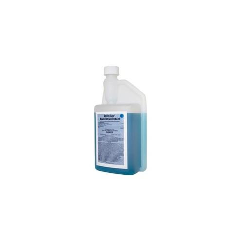 RMC Enviro Care Neutral Disinfectant - Concentrate Spray - 32 fl oz (1 quart) - Neutral Scent - 6 / Carton - Blue