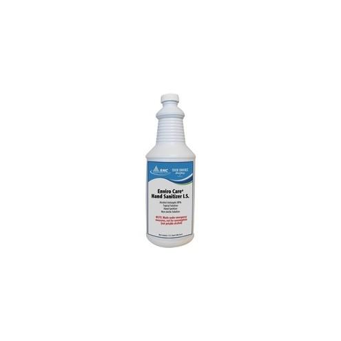 RMC Envirocare Hand Sanitizer - 32 fl oz (946.4 mL) - Kill Germs - Hand, Healthcare, School, Office, Restaurant, Hospital - Clear - 12 / Carton