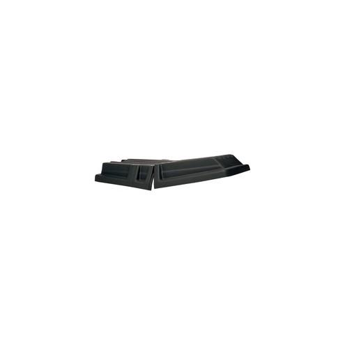 Rubbermaid Commercial 1 Cubic Yardd Tilt Truck Heavy Duty Lid - Plastic - 1 Carton - Black